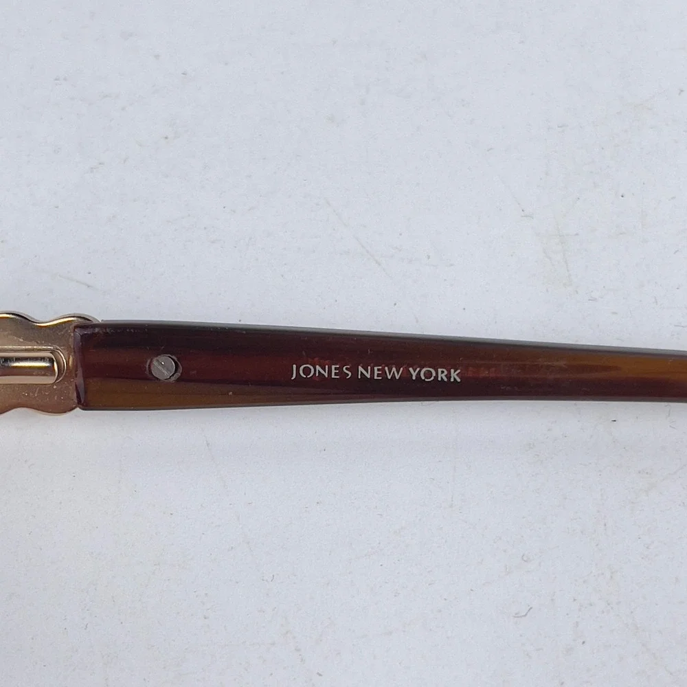Jones New York Women's Eyeglasses J740 Frame Brown Full Rim 53-17-135‎ mm